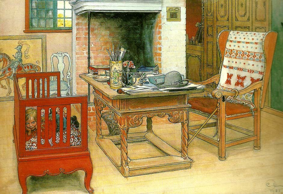 Carl Larsson titt-ut